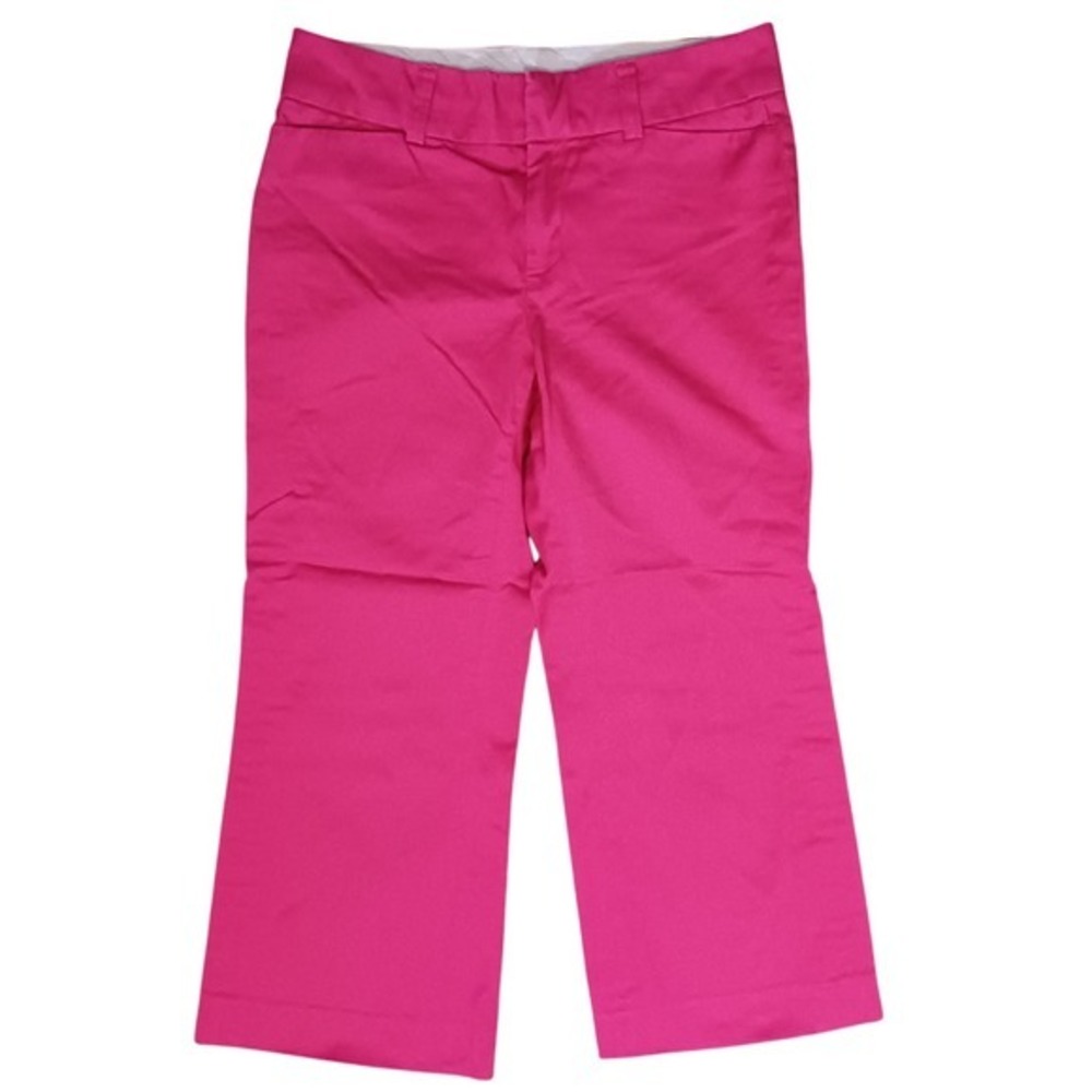Banana Republic Harrison Vibrant Cropped Pants Stretch Petite 0P Casual Office